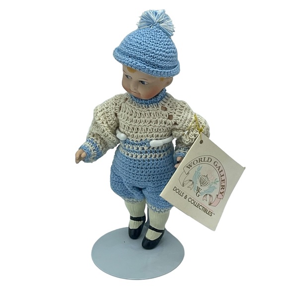 Porcelain Buster Doll Patricia Loveless Porcelain Valuable Home Décor Display - Picture 11 of 15